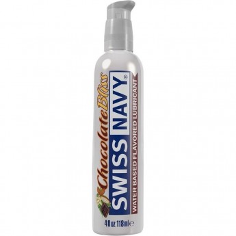 Лубрикант SWISS NAVY Chocolate Bliss со вкусом шоколада, 118 мл.